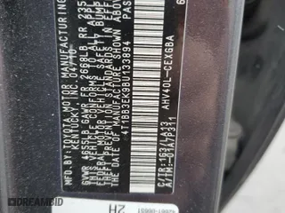 2011 Toyota Camry Hybrid with VIN 4T1BB3EK9BU133894, listed as a Copart auction lot 50792415 with 307,659 mi miles and Clean Title. Bid and sale history available at carsss.com. Image 12.