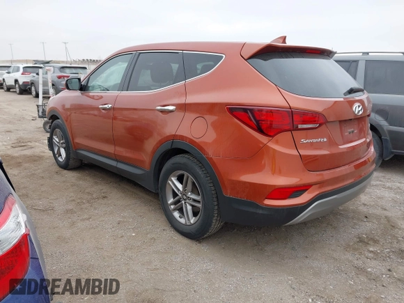 2017 Hyundai Santa Fe 2.4L z VIN 5XYZT3LB3HG498472, wystawiony jako IAAI lot #41483416 z przebiegiem 91 894 mil mil oraz . Historia ofert i sprzedaży dostępna na DreamBid. Obrazek 3.