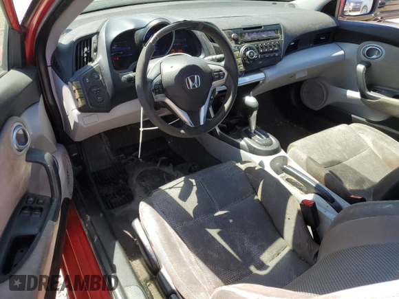 2011 Honda CR-Z with VIN JHMZF1D40BS010378, listed as a Copart auction lot 57410725 with 169,896 mi miles and Salvage title. Bid and sale history available at DreamBid. Image 8.