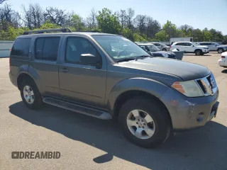 2008 Nissan Pathfinder S z VIN 5N1AR18BX8C660266, wystawiony jako Copart lot #59565155 z przebiegiem 107 273 mil mil oraz Czysty tytuł • Clean title. Historia ofert i sprzedaży dostępna na DreamBid. Obrazek 4.