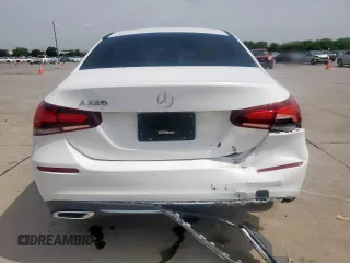 2021 Mercedes-Benz A 220 with VIN W1K3G4EB7MJ258919, listed as a Copart auction lot 62722355 with 50,036 mi miles and Clean title. Bid and sale history available at DreamBid. Image 6.