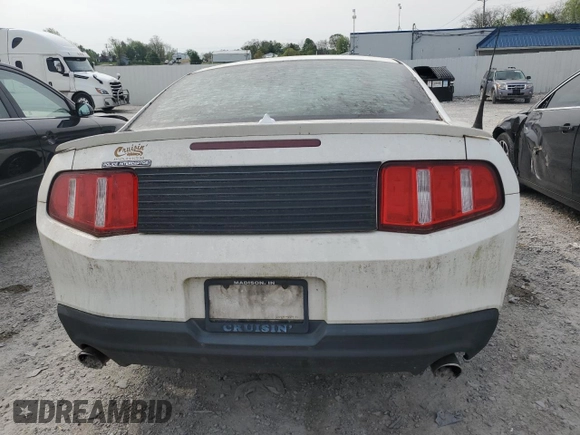2010 Ford Mustang GT with VIN 1ZVBP8CH1A5115616, listed as a Copart auction lot 54581115 with Not Provided miles and Clean Title. Bid and sale history available at carsss.com. Image 6.