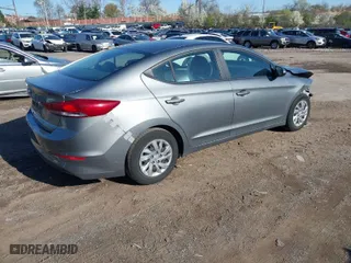 2018 Hyundai Elantra SE with VIN KMHD74LF2JU578773, listed as a IAAI auction lot 41991059 with 19,834 mi miles. Bid and sale history available at carsss.com. Image 4.