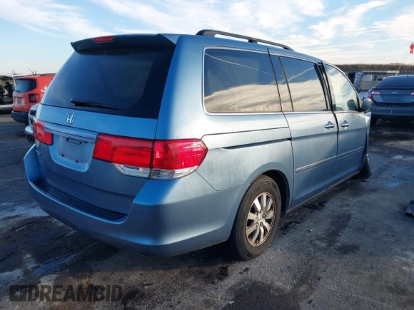 2008 Honda Odyssey EX-L with VIN 5FNRL38728B058173, listed as a IAAI auction lot 38255874 with Not Provided miles and . Bid and sale history available at DreamBid. Image 4.