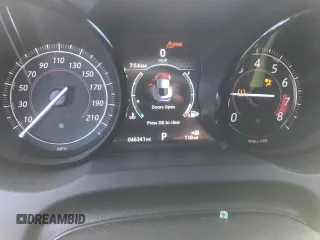 2018 Jaguar F-Type with VIN SAJD51EE3JCK47530, listed as a Copart auction lot 63496694 with 46,341 mi miles and Salvage Title. Bid and sale history available at DreamBid. Image 9.
