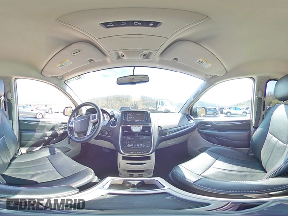 2015 Chrysler Town & Country Touring with VIN 2C4RC1BG1FR628145, listed as a Copart auction lot 50597435 with 115,177 mi miles and Salvage Title. Bid and sale history available at carsss.com. Image 14.