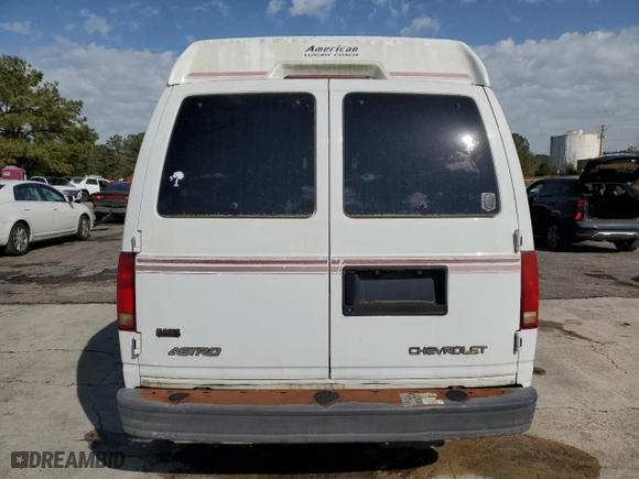 1999 Chevrolet Astro Cargo Van YF7 with VIN 1GBDM19WXXB133774, listed as a Copart auction lot 50024015 with 240,716 mi miles and Salvage Title. Bid and sale history available at carsss.com. Image 6.