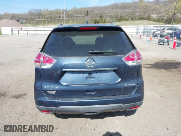 2016 Nissan Rogue SV z VIN KNMAT2MV6GP708803, wystawiony jako IAAI lot #42049440 z przebiegiem 107 359 mil mil oraz . Historia ofert i sprzedaży dostępna na DreamBid. Obrazek 16.