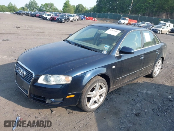 2007 Audi A4 2.0T with VIN WAUDF78E47A203824, listed as a IAAI auction lot 42367667 with 211,061 mi miles and . Bid and sale history available at DreamBid. Image 2.