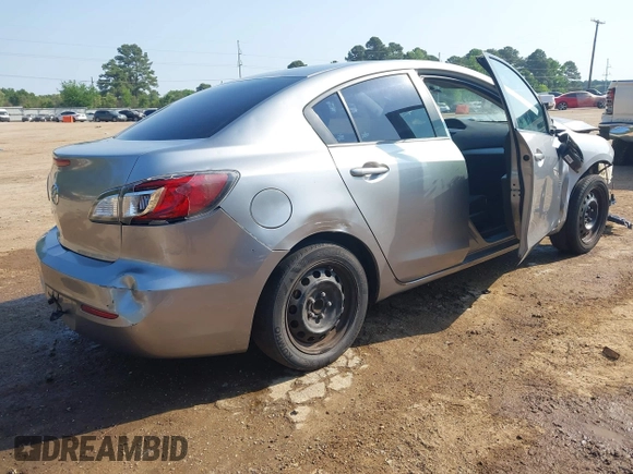 2013 Mazda 3 i SV with VIN JM1BL1TF6D1730226, listed as a IAAI auction lot 42050567 with Not provided miles and . Bid and sale history available at DreamBid. Image 4.
