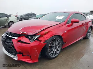 2016 Lexus RC 350 with VIN JTHHE5BCXG5013813, listed as a IAAI auction lot 41097722 with 52,996 mi miles. Bid and sale history available at carsss.com. Image 6.