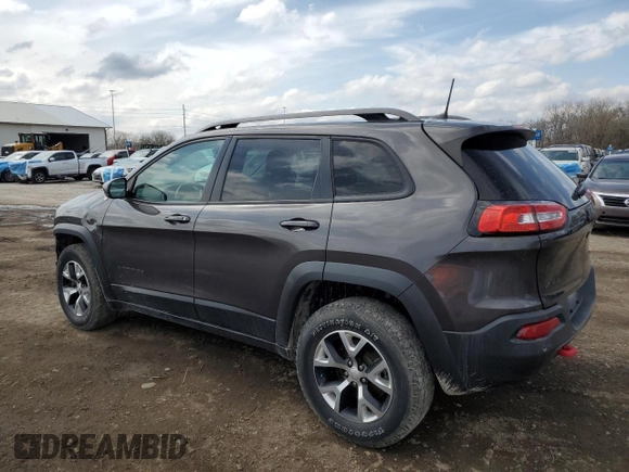 2018 Jeep Cherokee Trailhawk with VIN 1C4PJMBB0JD561309, listed as a Copart auction lot 51487065 with 105,138 mi miles and Salvage title. Bid and sale history available at DreamBid. Image 2.