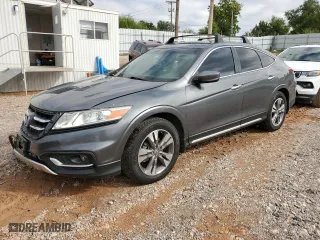 2013 Honda Crosstour EX-L with VIN 5J6TF2H54DL000301, listed as a Copart auction lot 69666784 with 140,741 mi miles and Salvage Title. Bid and sale history available at carsss.com. Image 1.