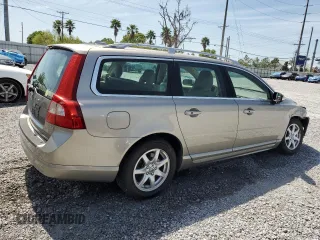 2008 Volvo V70 with VIN YV1BW982281036449, listed as a Copart auction lot 49309305 with 173,111 mi miles and Salvage Title. Bid and sale history available at DreamBid. Image 3.