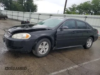 2012 Chevrolet Impala LS Fleet with VIN 2G1WF5E30C1149258, listed as a Copart auction lot 62842275 with 120,654 mi miles and Salvage title. Bid and sale history available at DreamBid. Image 1.