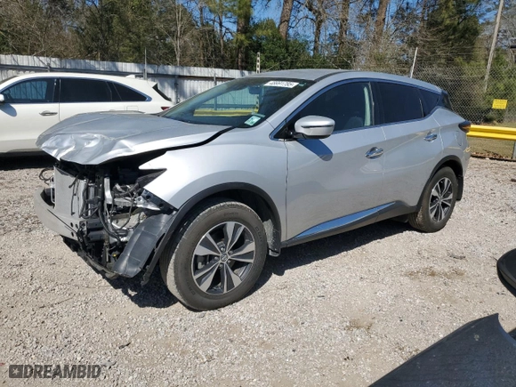 2020 Nissan Murano S with VIN 5N1AZ2AJXLN121859, listed as a Copart auction lot 48991785 with 48,290 mi miles and Salvage Title. Bid and sale history available at carsss.com. Image 1.