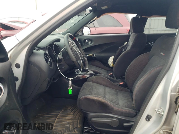 2014 Nissan Juke NISMO with VIN JN8AF5MV8ET365428, listed as a Copart auction lot 87502505 with 128,011 mi miles and Salvage Title. Bid and sale history available at carsss.com. Image 7.