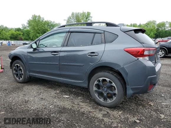 2021 Subaru Crosstrek Premium z VIN JF2GTAPC0M8264114, wystawiony jako Copart lot #57050895 z przebiegiem 184 558 mil mil oraz Szkoda całkowita • Salvage title. Historia ofert i sprzedaży dostępna na DreamBid. Obrazek 2.