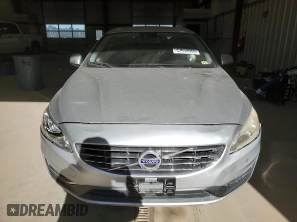 2014 Volvo S60 T5 with VIN YV1612FS7E2293736, listed as a Copart auction lot 42958965 with 127,657 mi miles and Salvage Title. Bid and sale history available at carsss.com. Image 5.