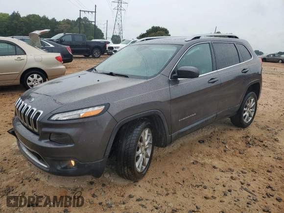 2018 Jeep Cherokee Limited with VIN 1C4PJLDX6JD552228, listed as a Copart auction lot 71295744 with 89,541 mi miles and Salvage title. Bid and sale history available at DreamBid. Image 1.