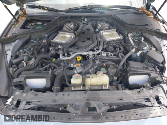 2016 Infiniti Q50 3.0t Premium with VIN JN1EV7AR3GM345977, listed as a IAAI auction lot 42093709 with 85,405 mi miles. Bid and sale history available at carsss.com. Image 10.