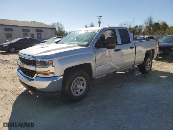 2018 Chevrolet Silverado 1500 Work Truck with VIN 1GCVKNEC1JZ344966, listed as a Copart auction lot 49110945 with 81,237 mi miles and Salvage Title. Bid and sale history available at carsss.com. Image 1.