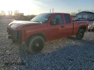 2011 Chevrolet Silverado 1500 Work Truck with VIN 1GCRKPEA5BZ180215, listed as a Copart auction lot 48532125 with 202,623 mi miles and Salvage Title. Bid and sale history available at DreamBid. Image 1.
