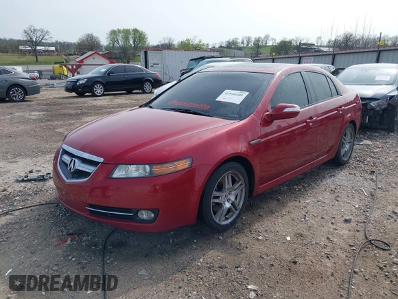 2008 Acura TL with VIN 19UUA66218A014734, listed as a IAAI auction lot 41918201 with 204,779 mi miles. Bid and sale history available at carsss.com. Image 17.