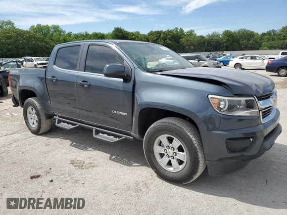 2020 Chevrolet Colorado 4WD Work Truck z VIN 1GCGTBEN1L1145469, wystawiony jako Copart lot #57140465 z przebiegiem 51 222 mil mil oraz Szkoda całkowita • Salvage title. Historia ofert i sprzedaży dostępna na DreamBid. Obrazek 4.