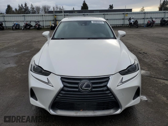 2017 Lexus IS 300 with VIN JTHCM1D27H5019693, listed as a Copart auction lot 44965975 with 104,657 mi miles and Salvage title. Bid and sale history available at DreamBid. Image 5.