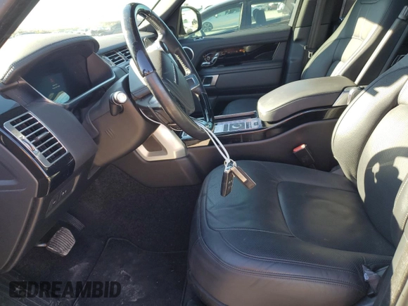 2020 Land Rover Range Rover z VIN SALGS5SE1LA579733, wystawiony jako Copart lot #80755964 z przebiegiem 54 848 mil mil oraz Szkoda całkowita • Salvage title. Historia ofert i sprzedaży dostępna na DreamBid. Obrazek 7.