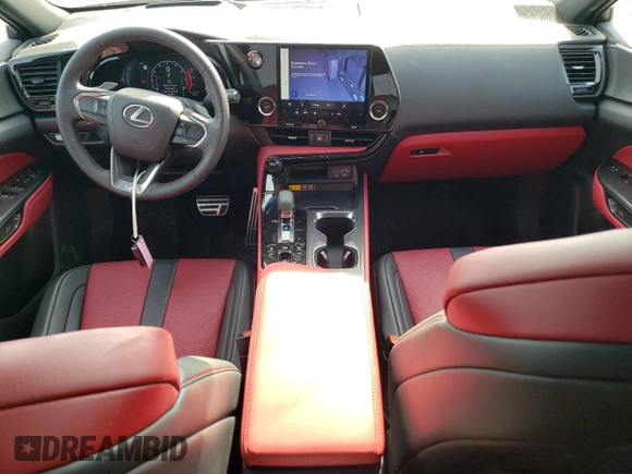 2025 Lexus NX with VIN 2T2KGCEZ5SC065069, listed as a Copart auction lot 46268025 with 6,559 mi miles and Salvage Title. Bid and sale history available at carsss.com. Image 8.