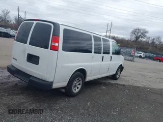 2009 Chevrolet Express Cargo z VIN 1GCFG15XX91111051, wystawiony jako IAAI lot #41826049 z przebiegiem 153 214 mil mil oraz . Historia ofert i sprzedaży dostępna na DreamBid. Obrazek 4.