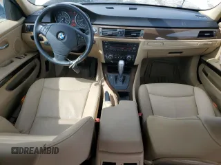 2009 BMW 3 Series 328i with VIN WBAPH77559NM30850, listed as a Copart auction lot 51322385 with 184,200 mi miles and Salvage Title. Bid and sale history available at carsss.com. Image 8.