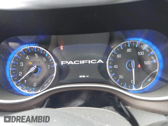 2017 Chrysler Pacifica Touring L Plus with VIN 2C4RC1EG6HR652908, listed as a IAAI auction lot 41381104 with 82,186 mi miles and . Bid and sale history available at DreamBid. Image 7.