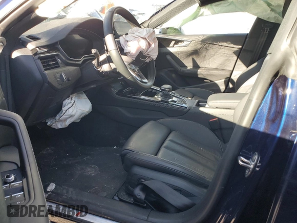 2022 Audi A5 Sportback S line Premium Plus with VIN WAUFACF53NA012637, listed as a Copart auction lot 37904984 with 10,227 mi miles. Bid and sale history available at carsss.com. Image 7.