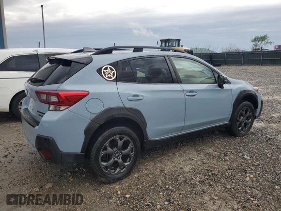 2023 Subaru Crosstrek Special Sports with VIN JF2GTHSC5PH240671, listed as a Copart auction lot 51369715 with 53,724 mi miles and Salvage title. Bid and sale history available at DreamBid. Image 3.