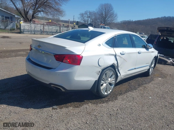 2015 Chevrolet Impala LTZ with VIN 1G1165S37FU131864, listed as a IAAI auction lot 41897287 with 81,307 mi miles. Bid and sale history available at carsss.com. Image 4.