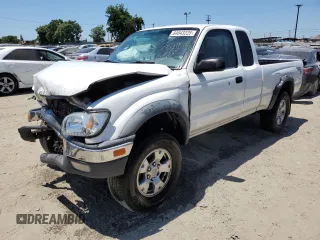 2004 Toyota Tacoma PreRunner with VIN 5TESM92N14Z318127, listed as a Copart auction lot 64043225 with 276,633 mi miles and Salvage title. Bid and sale history available at DreamBid. Image 1.