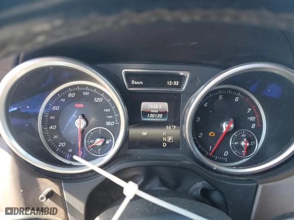2017 Mercedes-Benz GLS with VIN 4JGDF7DE9HA781083, listed as a Copart auction lot 42383855 with 130,120 mi miles and Salvage Title. Bid and sale history available at carsss.com. Image 9.