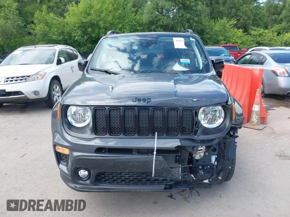 2023 Jeep Renegade Altitude with VIN ZACNJDE14PPP10533, listed as a IAAI auction lot 42503786 with 7,718 mi miles and . Bid and sale history available at DreamBid. Image 12.