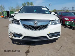 2016 Acura MDX w/Tech with VIN 5FRYD3H46GB007383, listed as a IAAI auction lot 42101738 with 150,207 mi miles. Bid and sale history available at carsss.com. Image 12.
