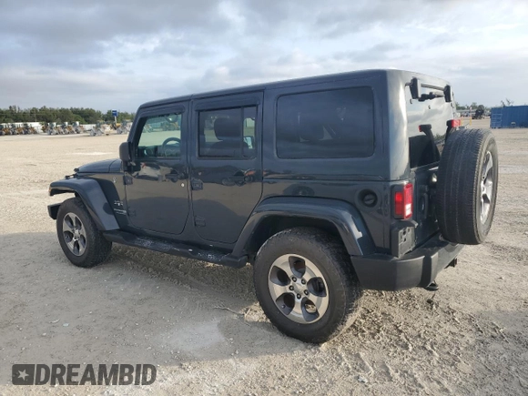 2018 Jeep Wrangler JK Unlimited Sahara with VIN 1C4BJWEG5JL841939, listed as a Copart auction lot 84745904 with 83,533 mi miles and Non Repairable. Bid and sale history available at carsss.com. Image 2.