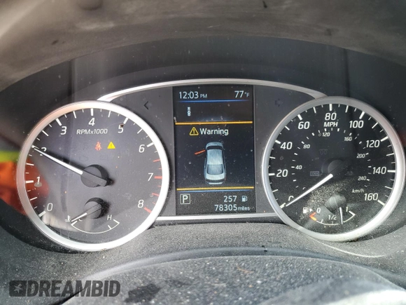 2019 Nissan Sentra SR with VIN 3N1AB7AP9KY381944, listed as a Copart auction lot 49725605 with 78,305 mi miles and Salvage Title. Bid and sale history available at carsss.com. Image 9.