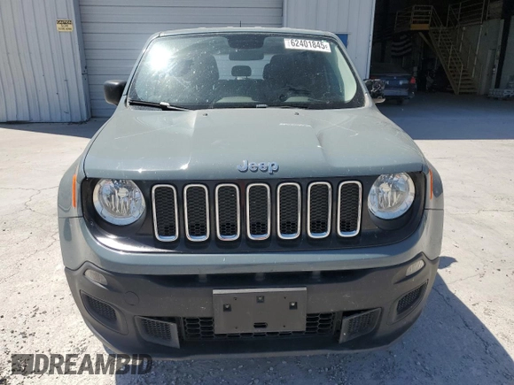 2017 Jeep Renegade Sport с VIN ZACCJBAB0HPE90242, выставлен на аукционе Copart как лот 62401845 с пробегом 149 987 миль миль и Списание • Salvage title. История ставок и продаж доступна на DreamBid. Изображение 5.