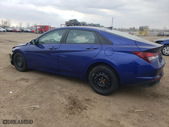 2021 Hyundai Elantra SEL with VIN KMHLM4AG9MU171764, listed as a Copart auction lot 89169465 with 85,235 mi miles and Salvage Title. Bid and sale history available at carsss.com. Image 2.