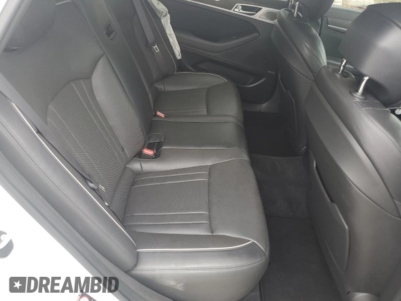 2018 Genesis G80 3.8L with VIN KMHGN4JE0JU235280, listed as a Copart auction lot 71687644 with 66,137 mi miles and Salvage Title. Bid and sale history available at carsss.com. Image 10.