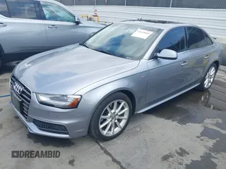 2016 Audi A4 Premium with VIN WAUBFAFLXGN004596, listed as a IAAI auction lot 42125046 with 106,205 mi miles. Bid and sale history available at carsss.com. Image 2.