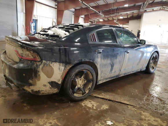 2017 Dodge Charger SXT with VIN 2C3CDXHG2HH641786, listed as a Copart auction lot 89292255 with 112,556 mi miles and Salvage Title. Bid and sale history available at carsss.com. Image 3.