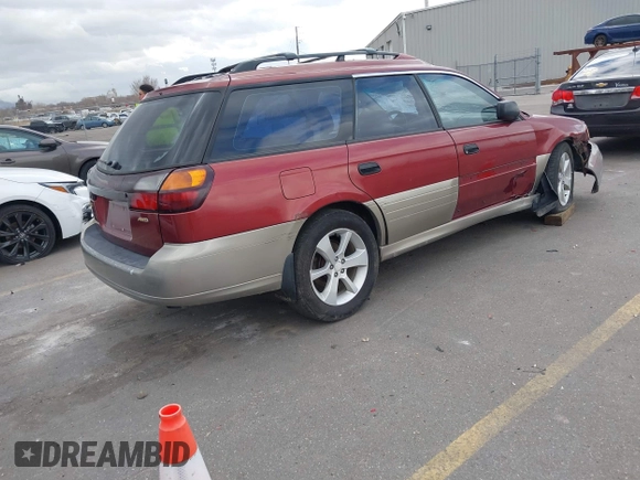 2002 Subaru Legacy Outback z VIN 4S3BH675527654833, wystawiony jako IAAI lot #41489667 z przebiegiem 261 393 mil mil oraz . Historia ofert i sprzedaży dostępna na DreamBid. Obrazek 4.
